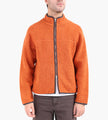 Norse Projects Bjorn Sherpa Wool Fleece Jacket Golden Orange