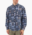 Café-Mountain Patchwork Check Heritage Shirt Crazy Madras