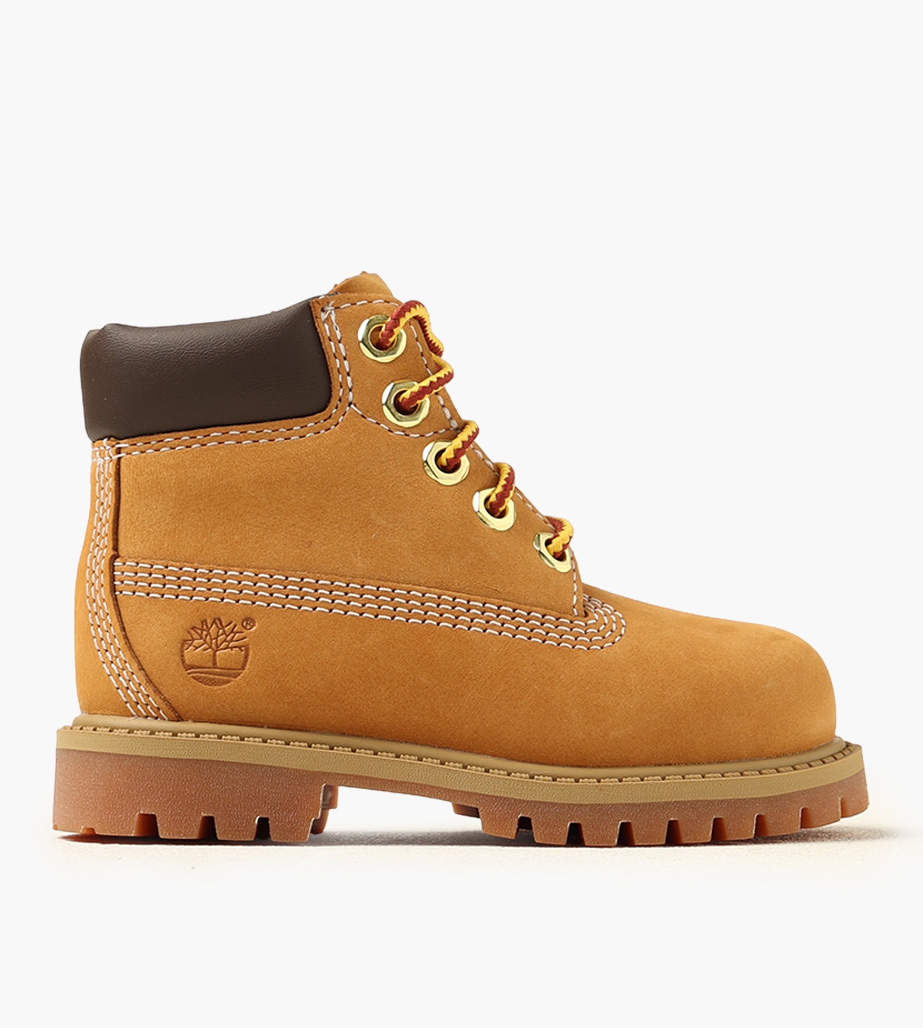 Timberland Premium 6 Inch Lace Up Kids Waterproof Boot Wheat