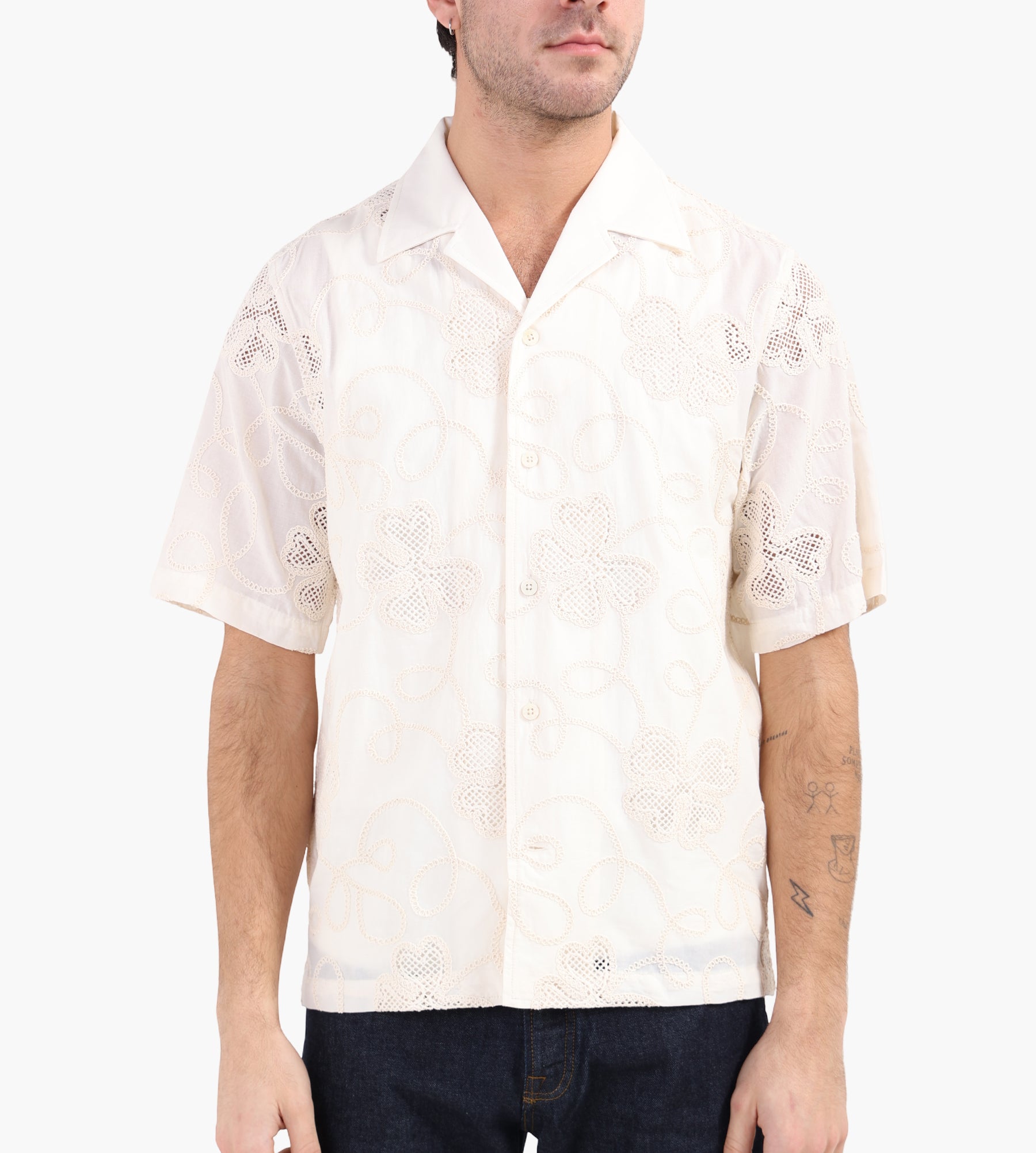 NN.07 Ben Shirt 50049 Ivory - NN.07 - Clothing
