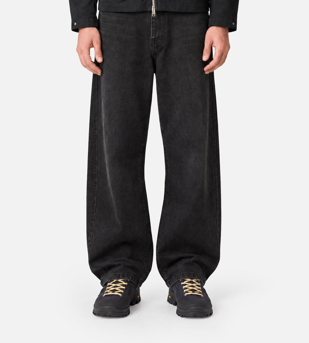 Observe Twisted Denim Washed Black