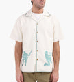 Drôle de Monsieur Chemise Brodèe Musiciens Off White