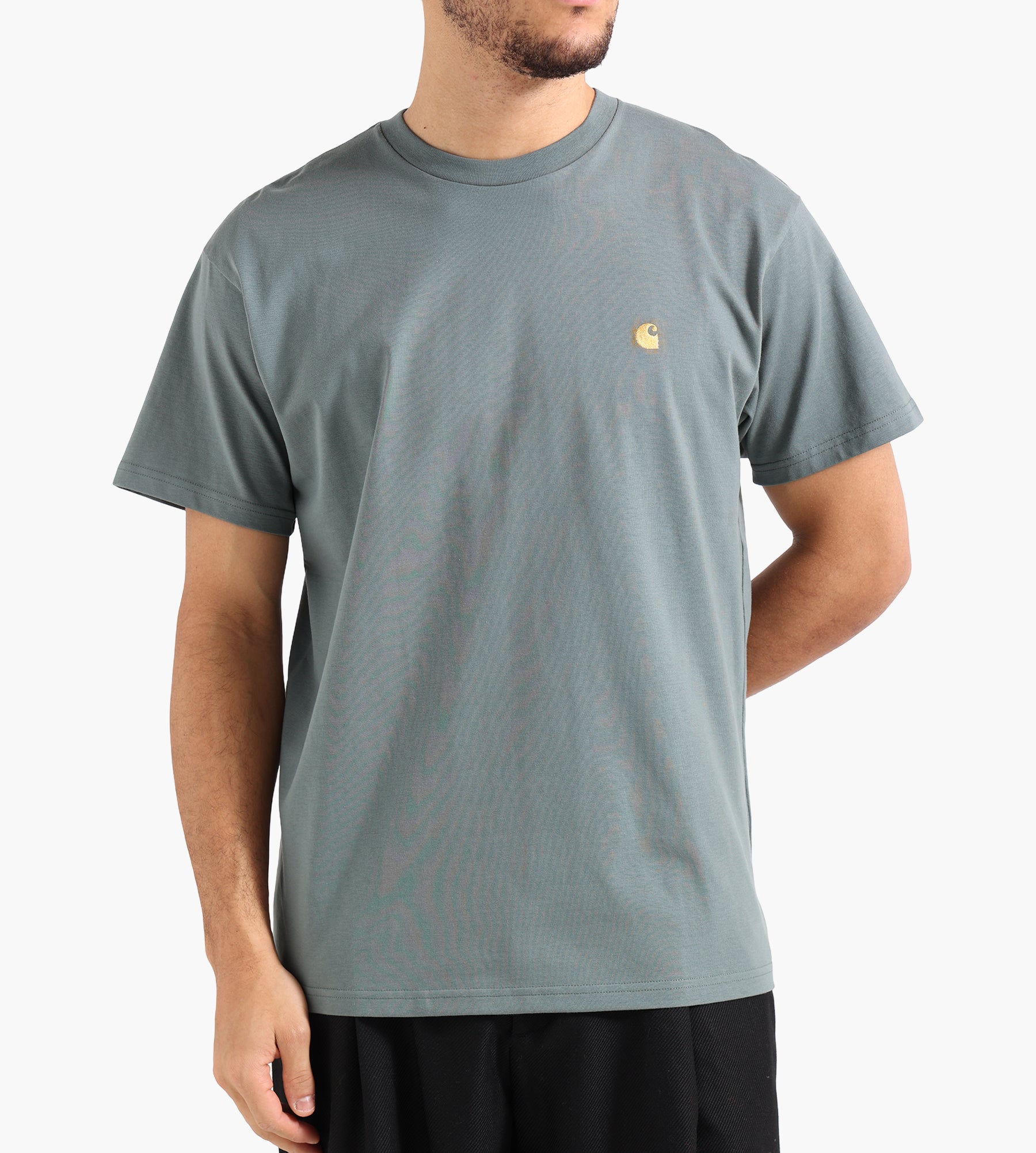 Carhartt WIP Chase T-Shirt Velvet Green Gold
