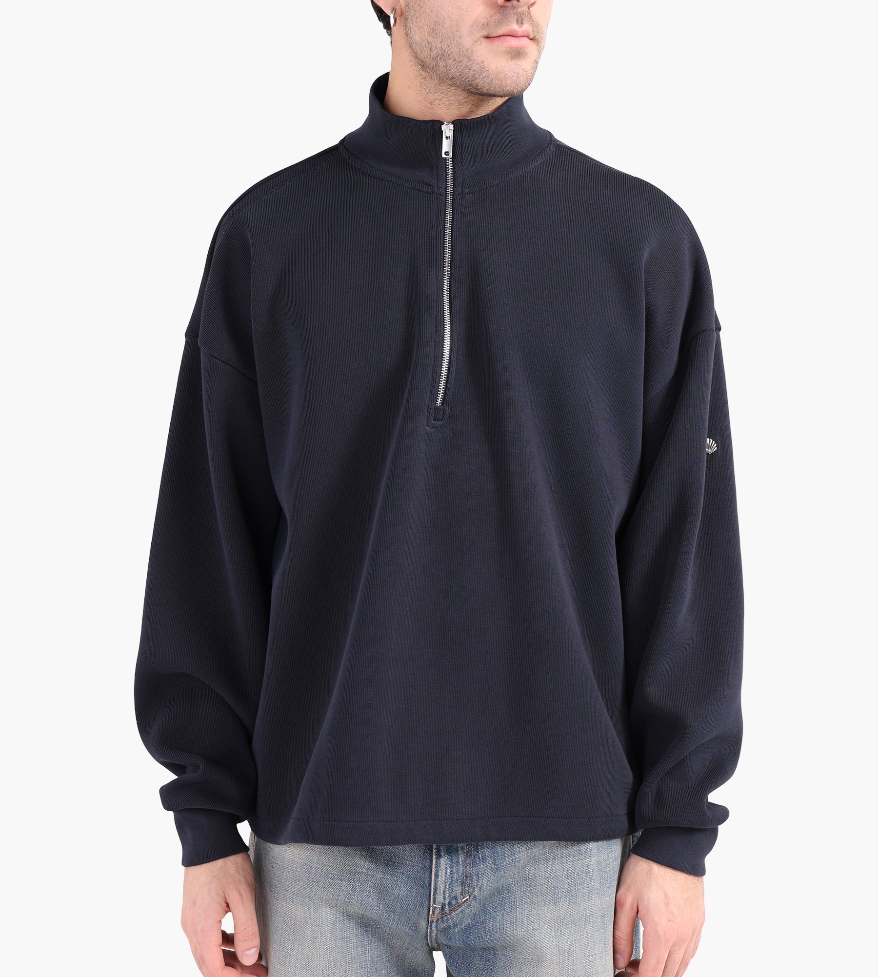 New Amsterdam Surf Association Plate Half Zip Night