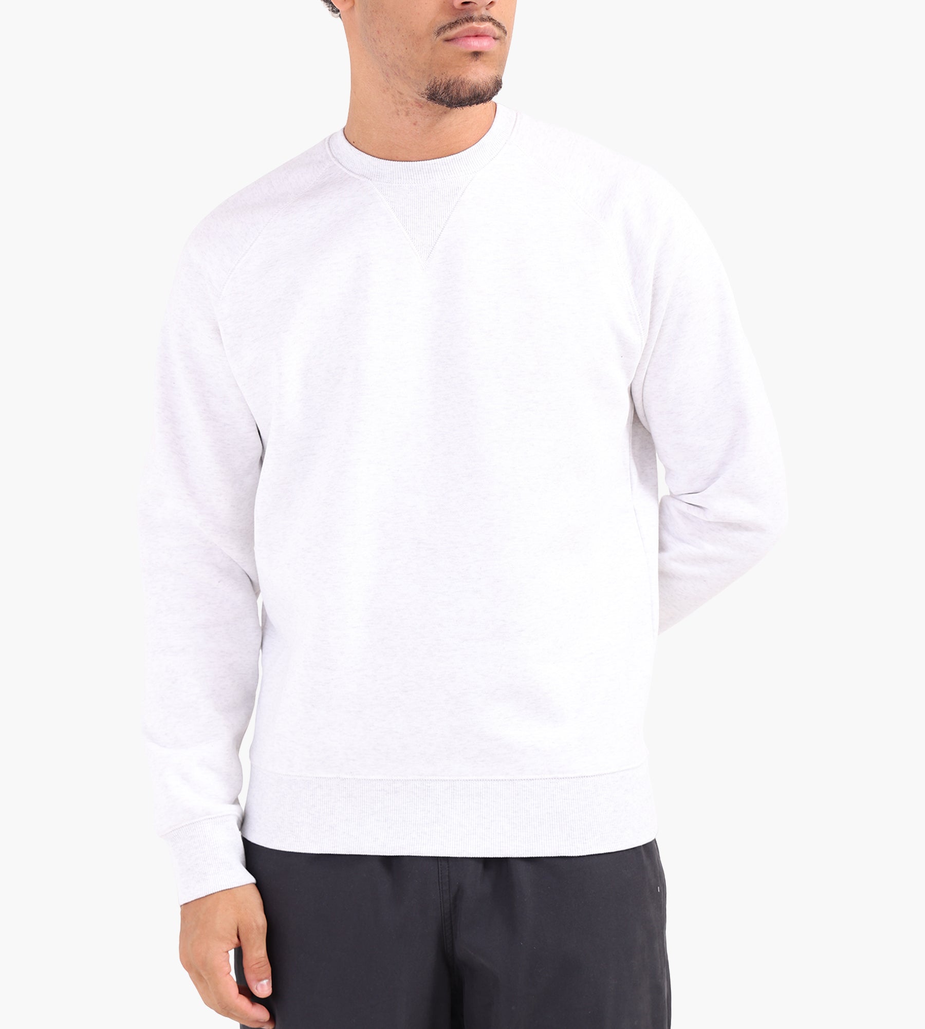 Carhartt WIP Chase Sweater Ash Heather Gold