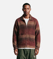 Obey Anton Gradient Cardigan Brown Multi