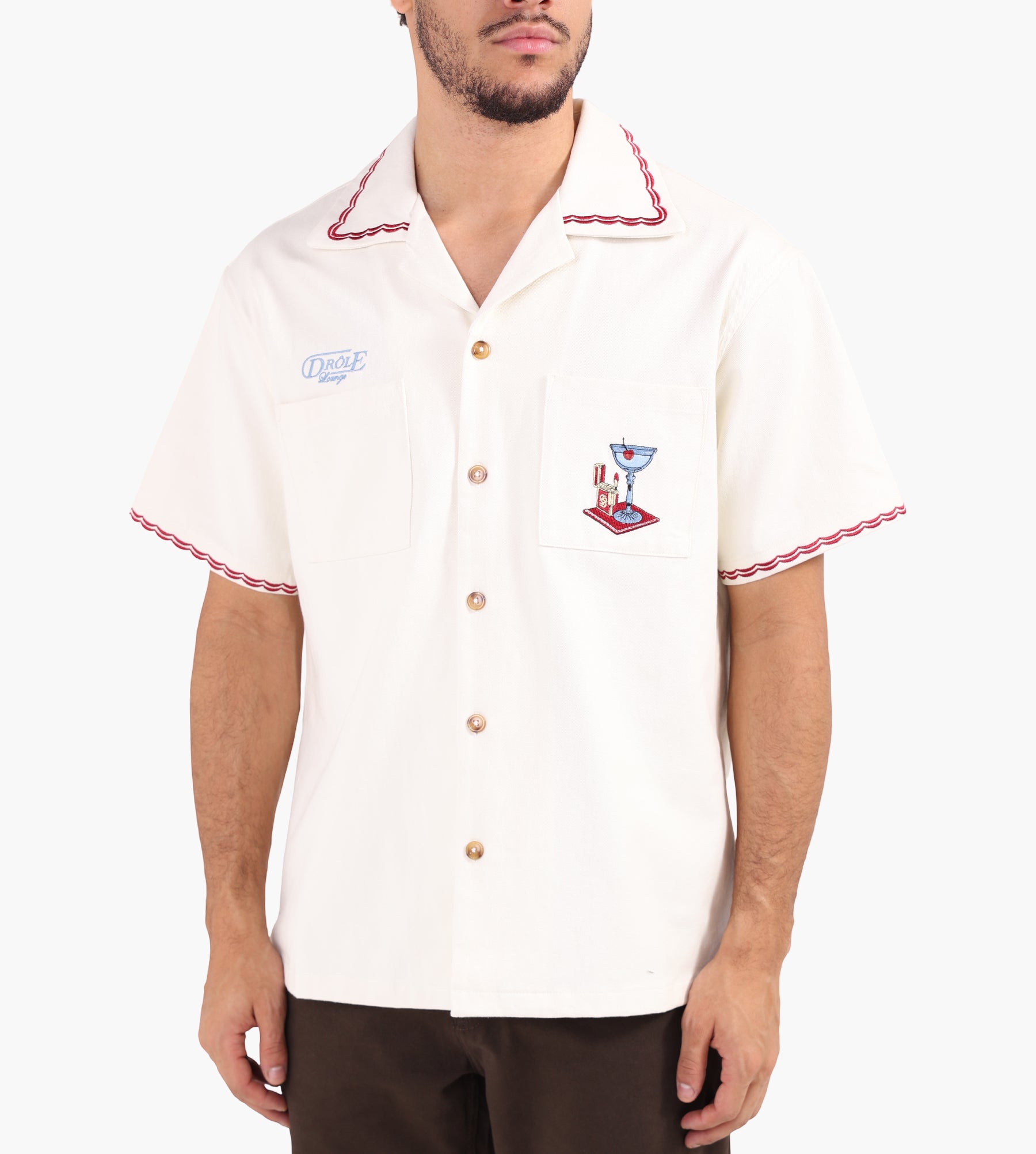 Drôle de Monsieur Chemise Cocktail Off White