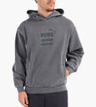 Puma x Represent Graphic Hoodie Flat Dark Gray