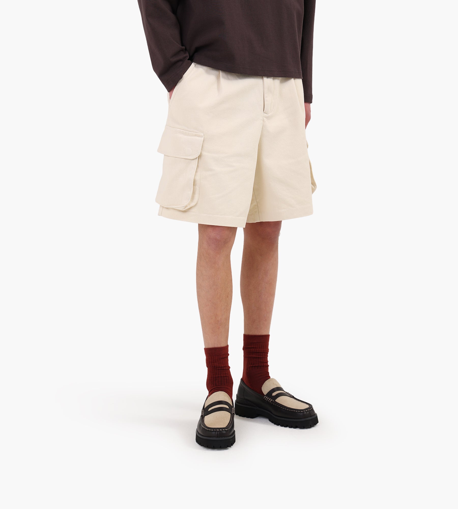 PAL Sporting Goods Amago Cargo Shorts Marshmallow