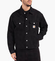 Carhartt WIP Everson Trucker Jacket Everson Print Black Palisander