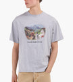 Carne Bollente Sounds Straight, I'm Out T-Shirt Melange Grey