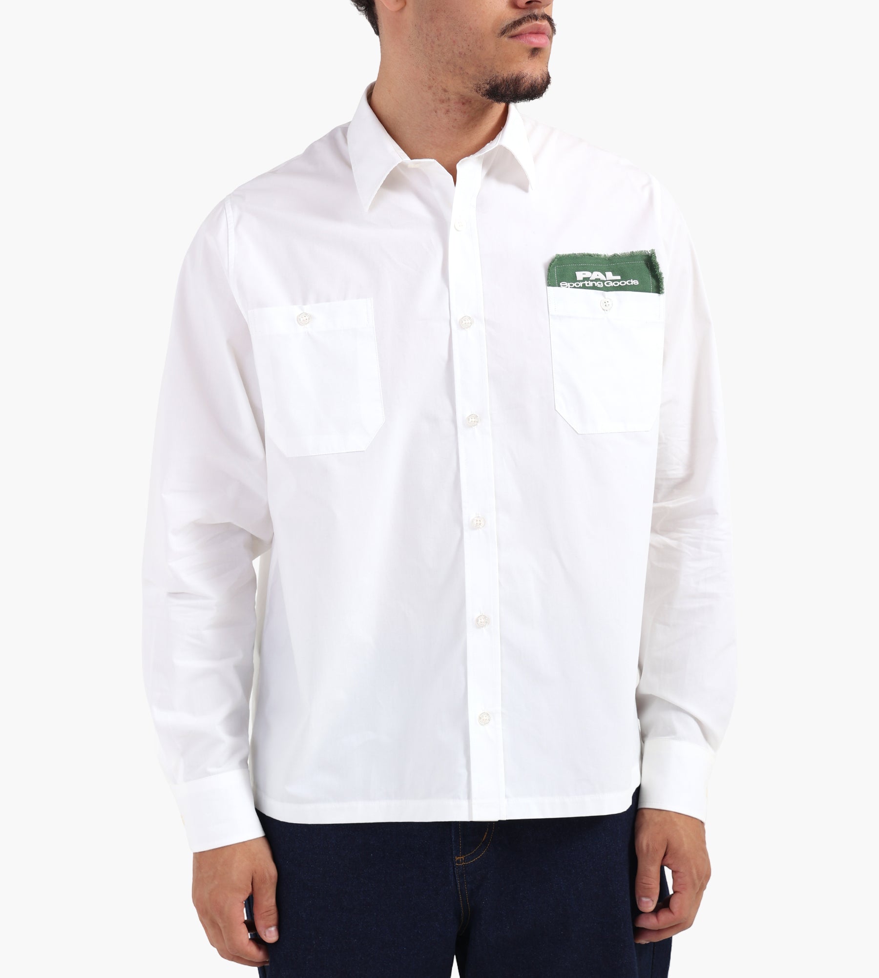 PAL Sporting Goods Passport Pocket Shirt Long Sleeve Marshmallow