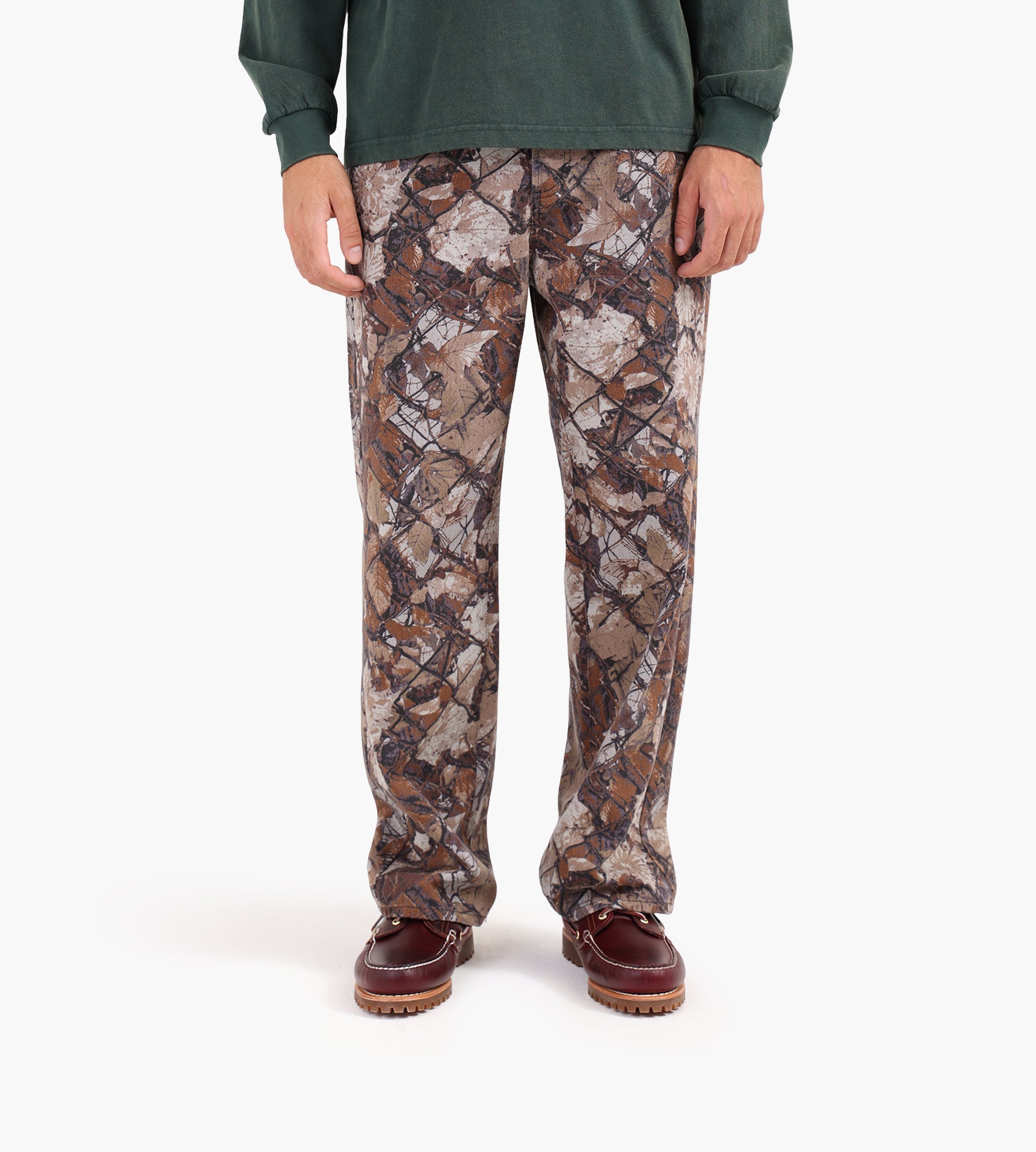 Obey Classic Baggy Denim Fence Camo Multi