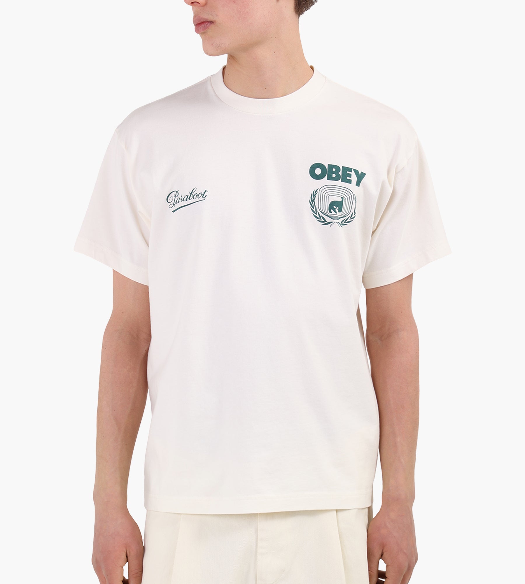 Obey x Paraboot Kranks T-Shirt Off White