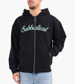 Sabbatical Tablecloth Zip Hoodie Black