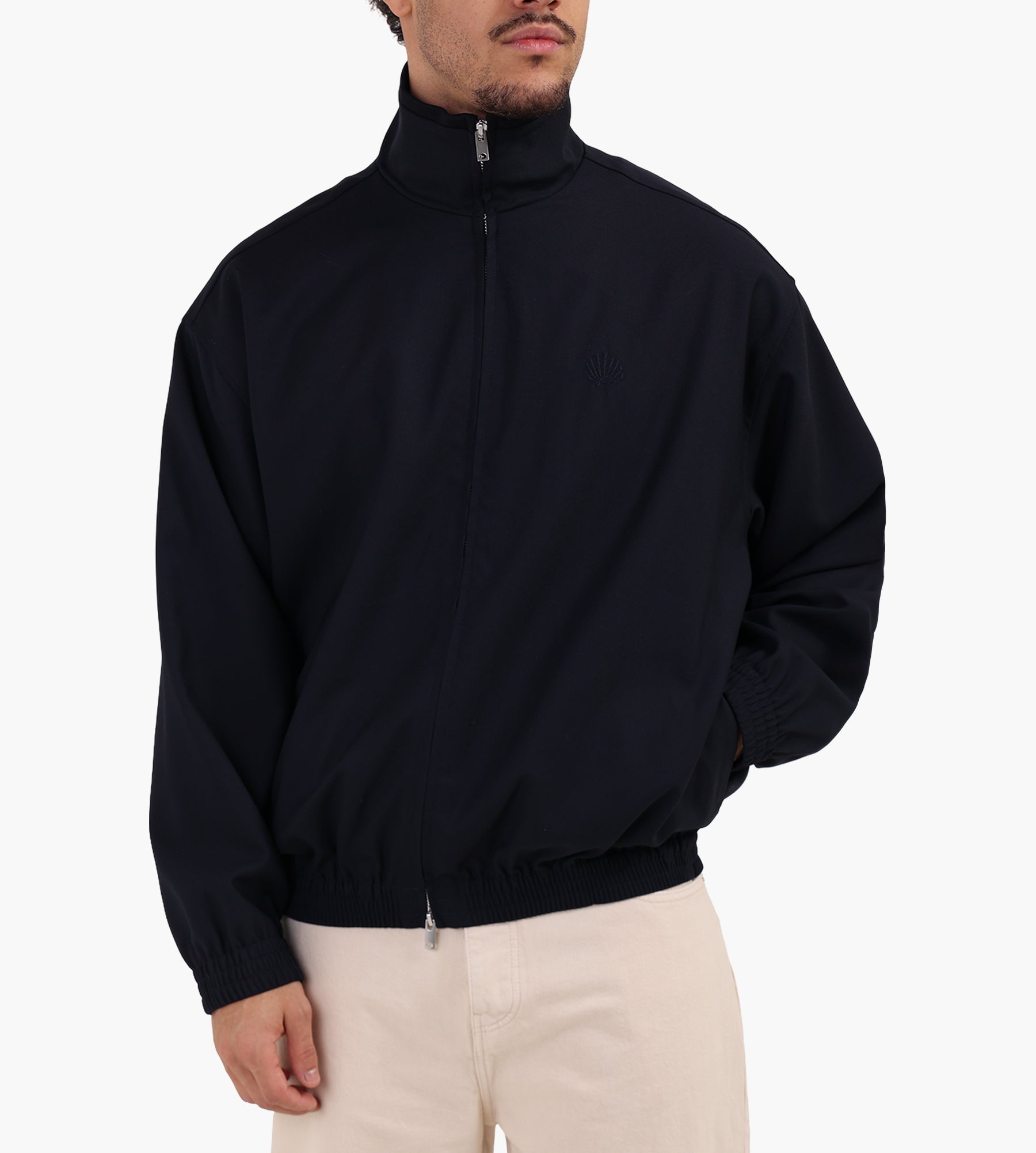 New Amsterdam Surf Association Wool Track Jacket Midnight