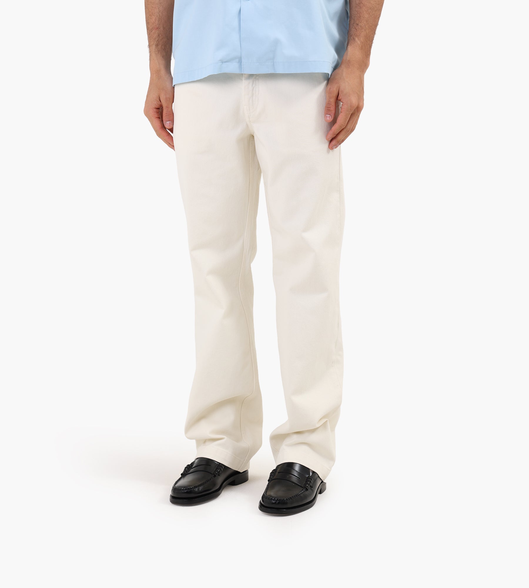 Filling Pieces Worker Pants Antique White