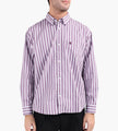 Carhartt WIP Long Sleeve Malden Shirt Malden Stripe Phlox