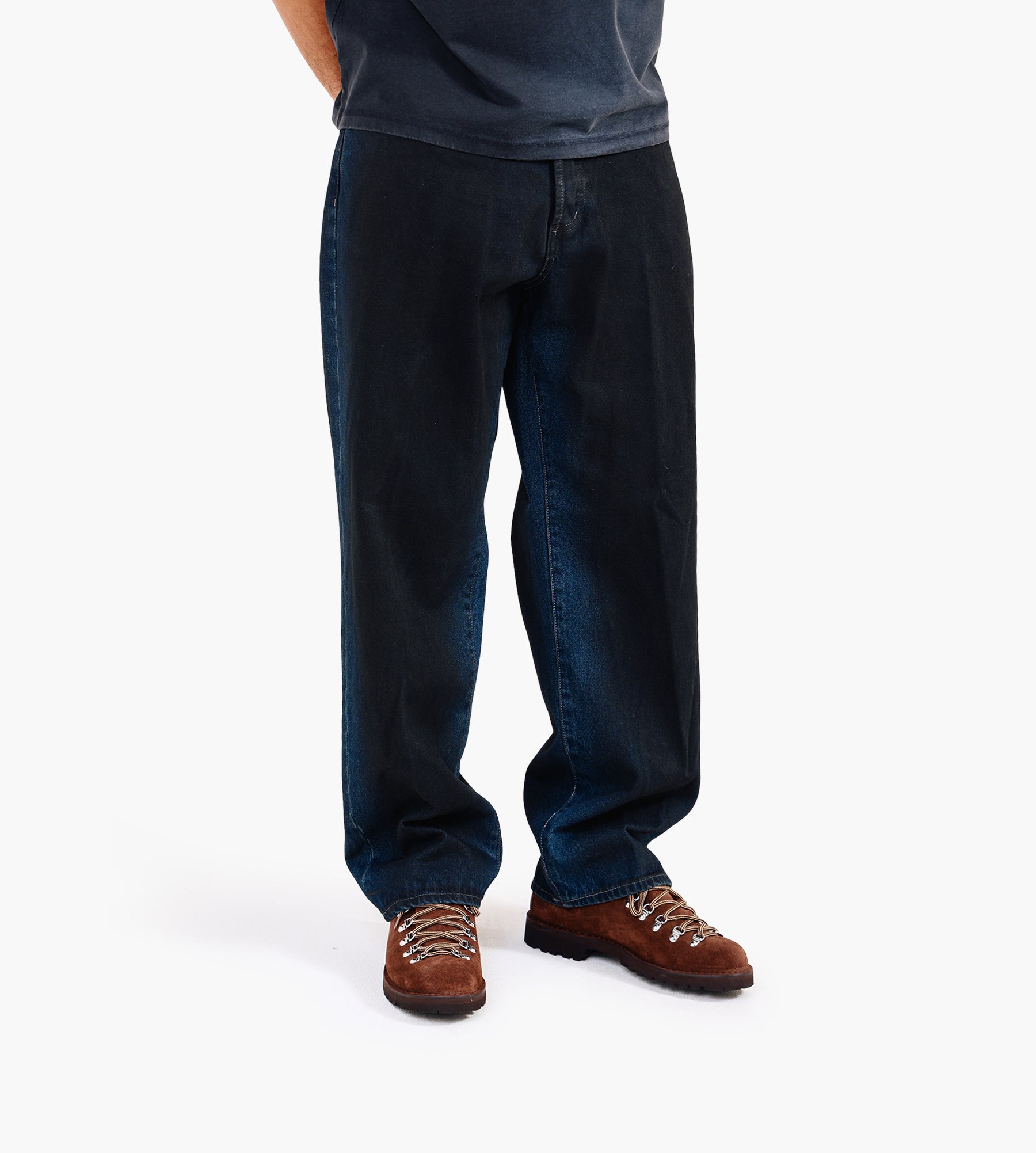 Obey Classic Baggy Spray Denim Indigo Spray