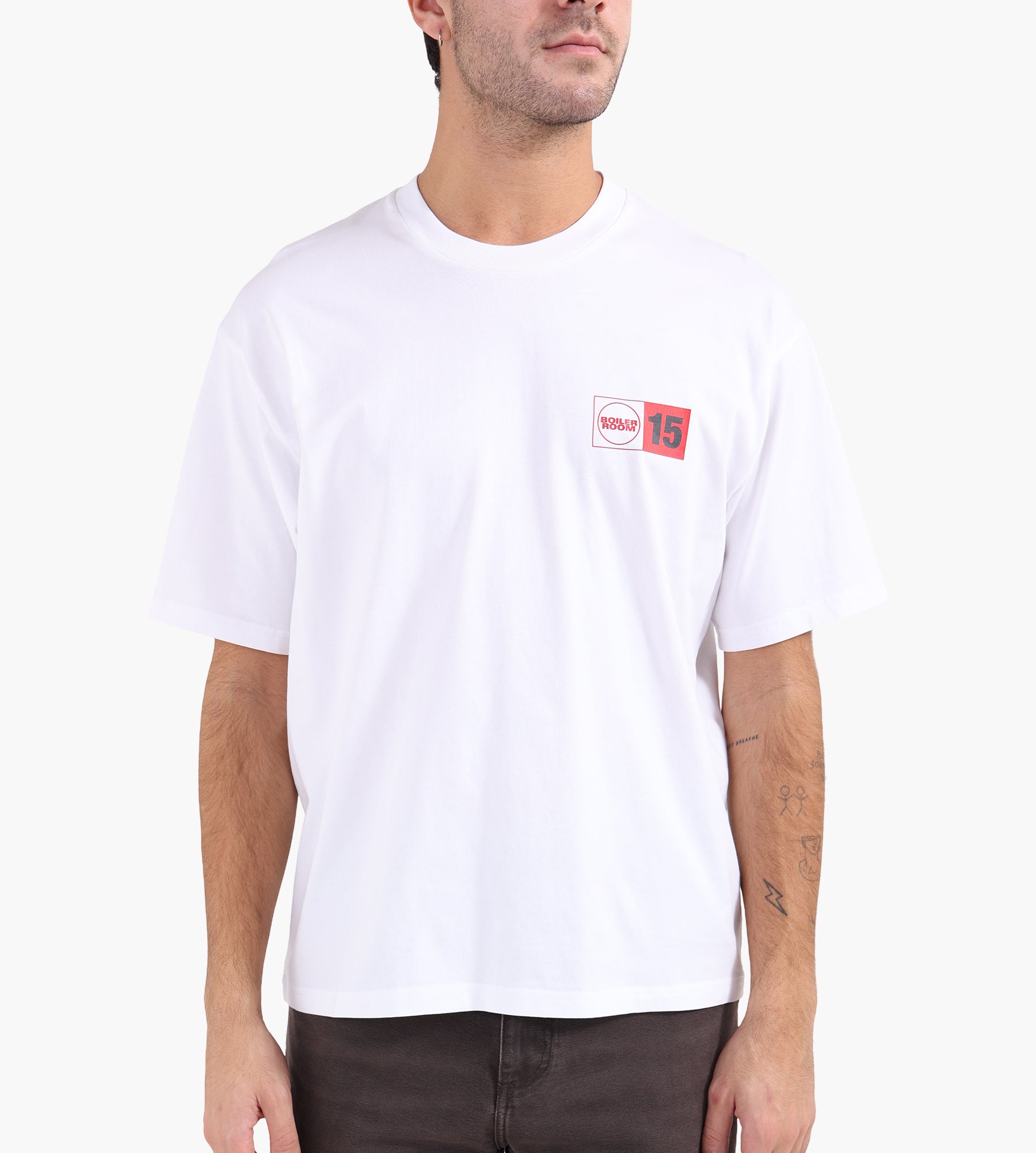 Boiler Room 15 Years Camera T-Shirt White