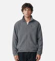 OLAF Wool Fleece Zip Jacket Sharkskin