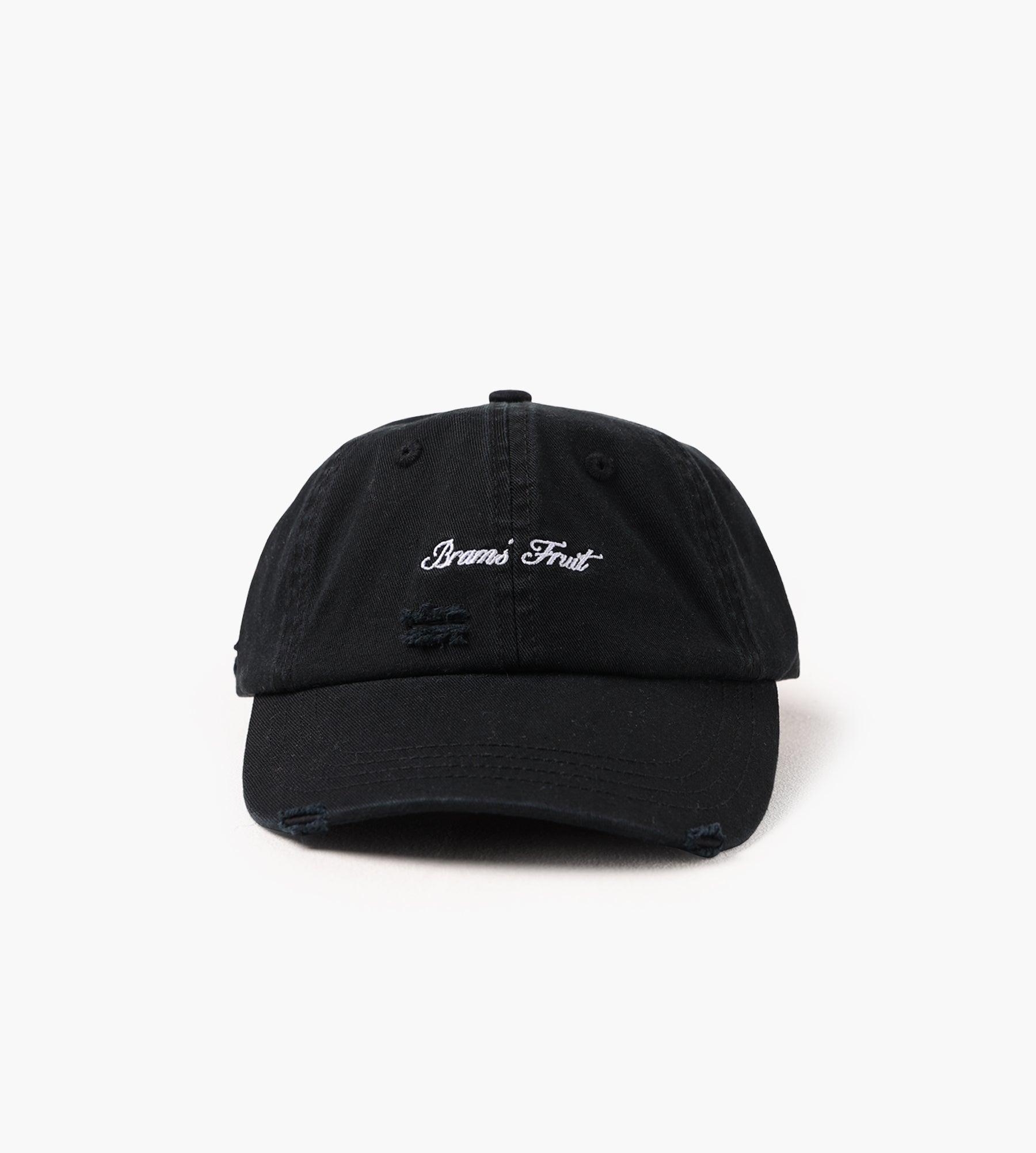 Bram's Fruit Script Logo Cap Black