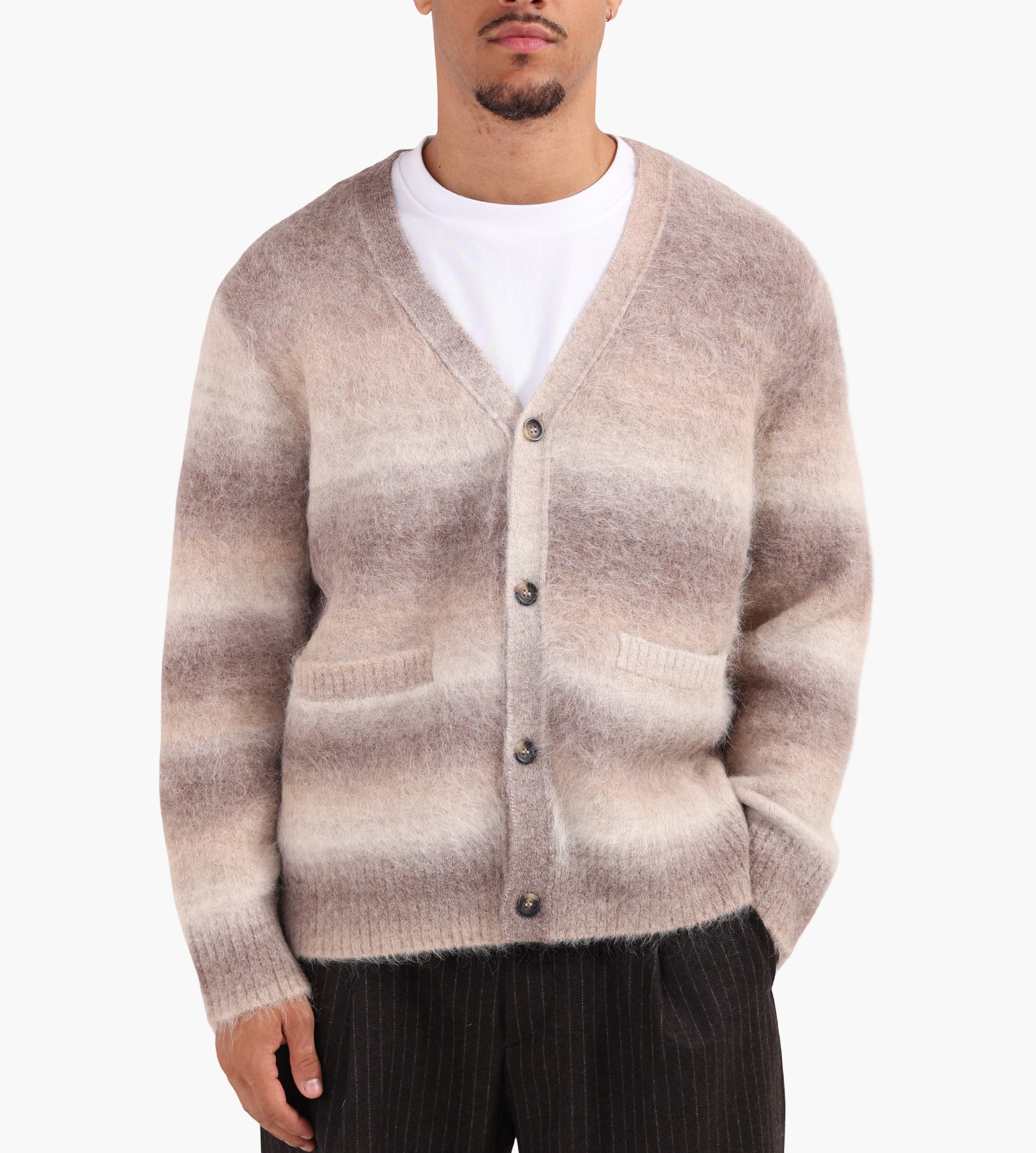 Corridor Ombre Cardigan Natural