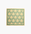 Drôle de Monsieur Foulard Monogramme Hibiscus Light Green