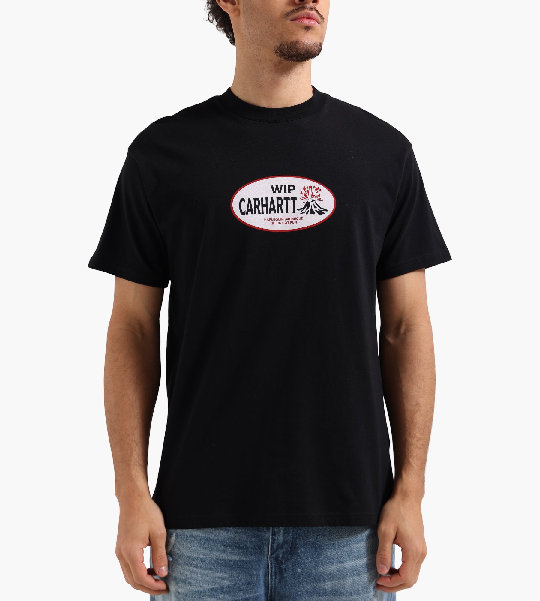 Carhartt WIP Harlequin BBQ T-Shirt Black