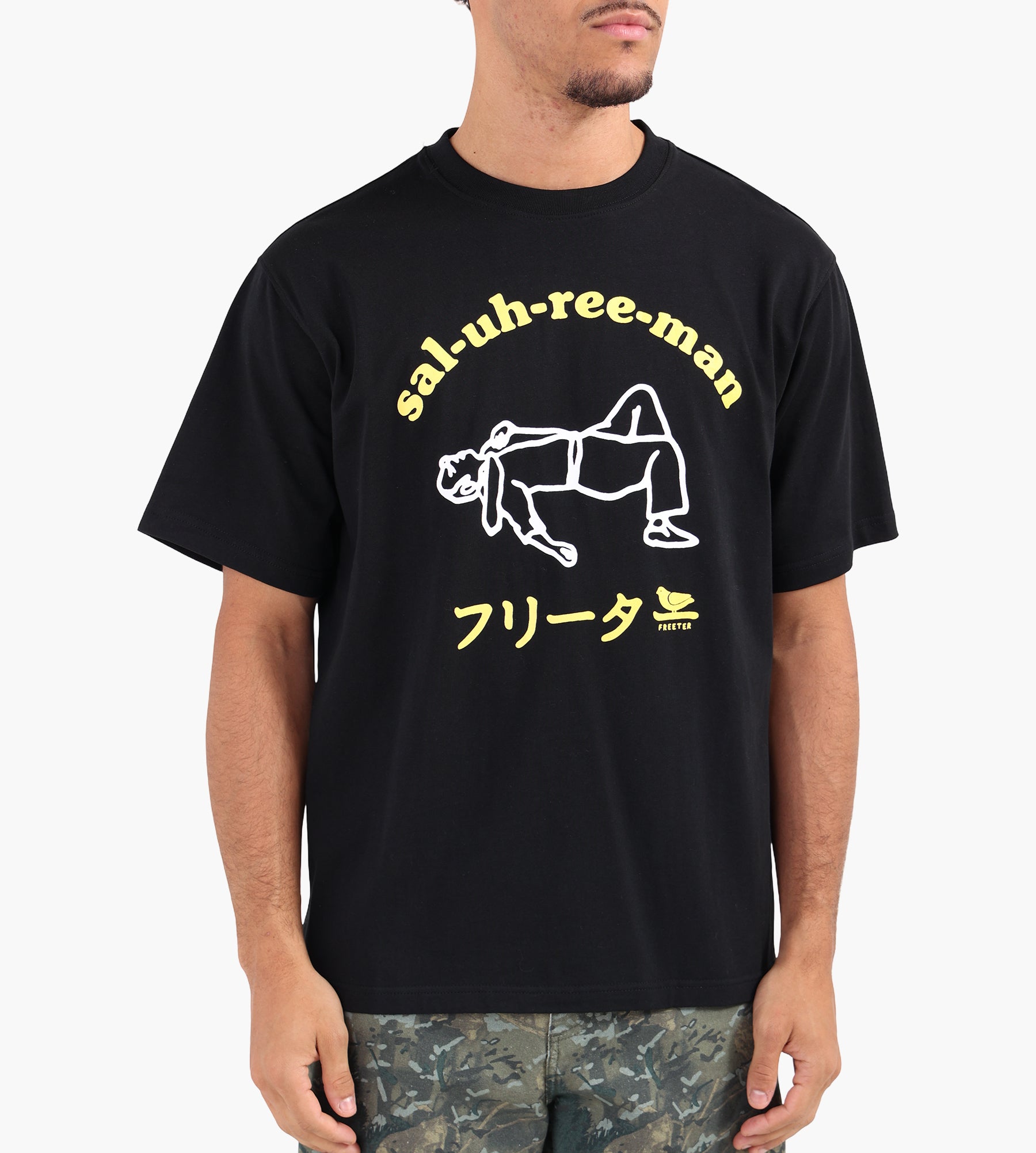Freeter Saluhreeman T-Shirt Black