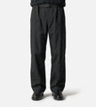 Snow Peak Water-Repellent Stretch Relaxed Pants Black
