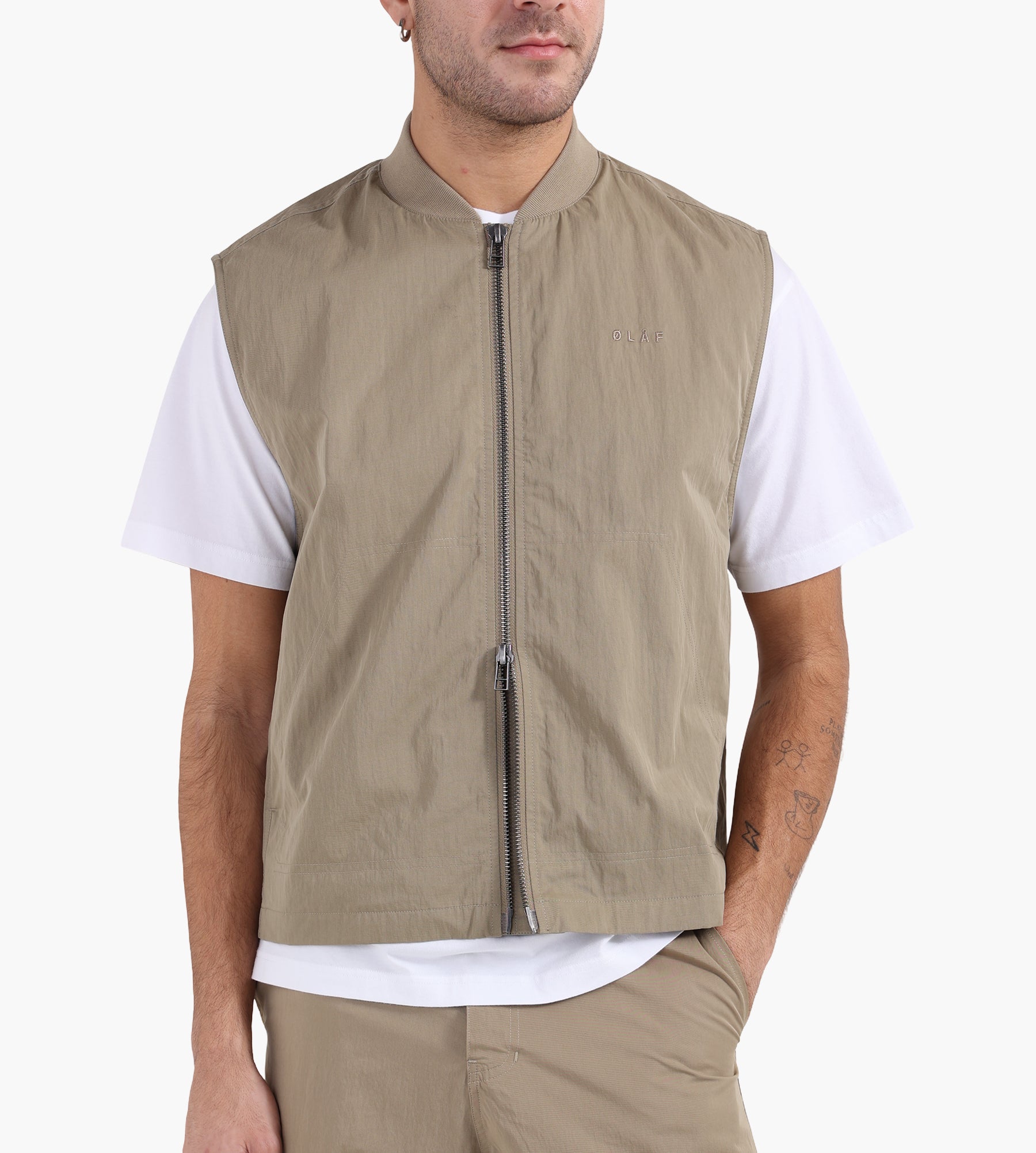 OLAF Zip Up Workwear Gilet Treehouse