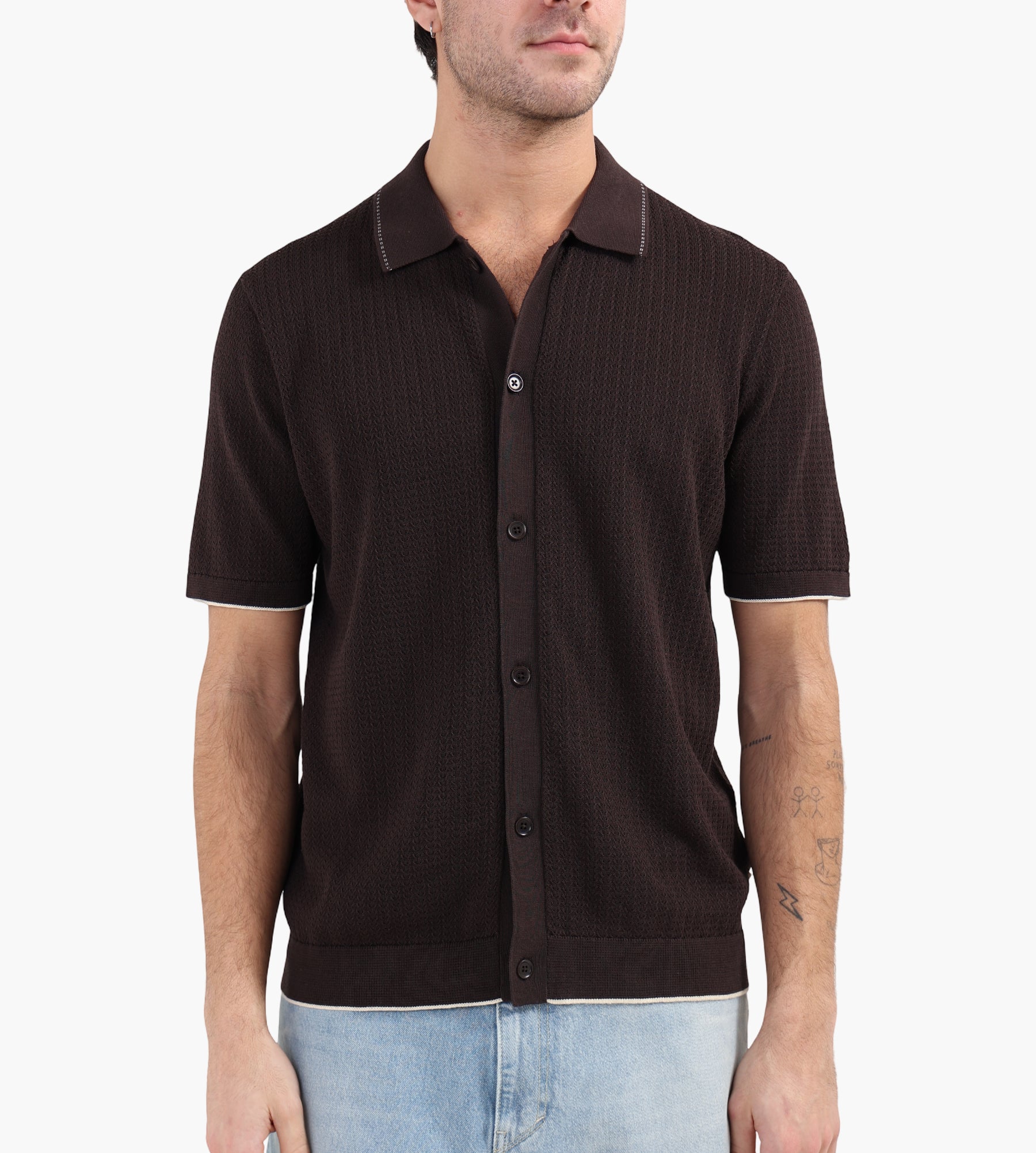 NN.07 Nalo Polo 60039 Deep Truffle - NN.07 - Clothing