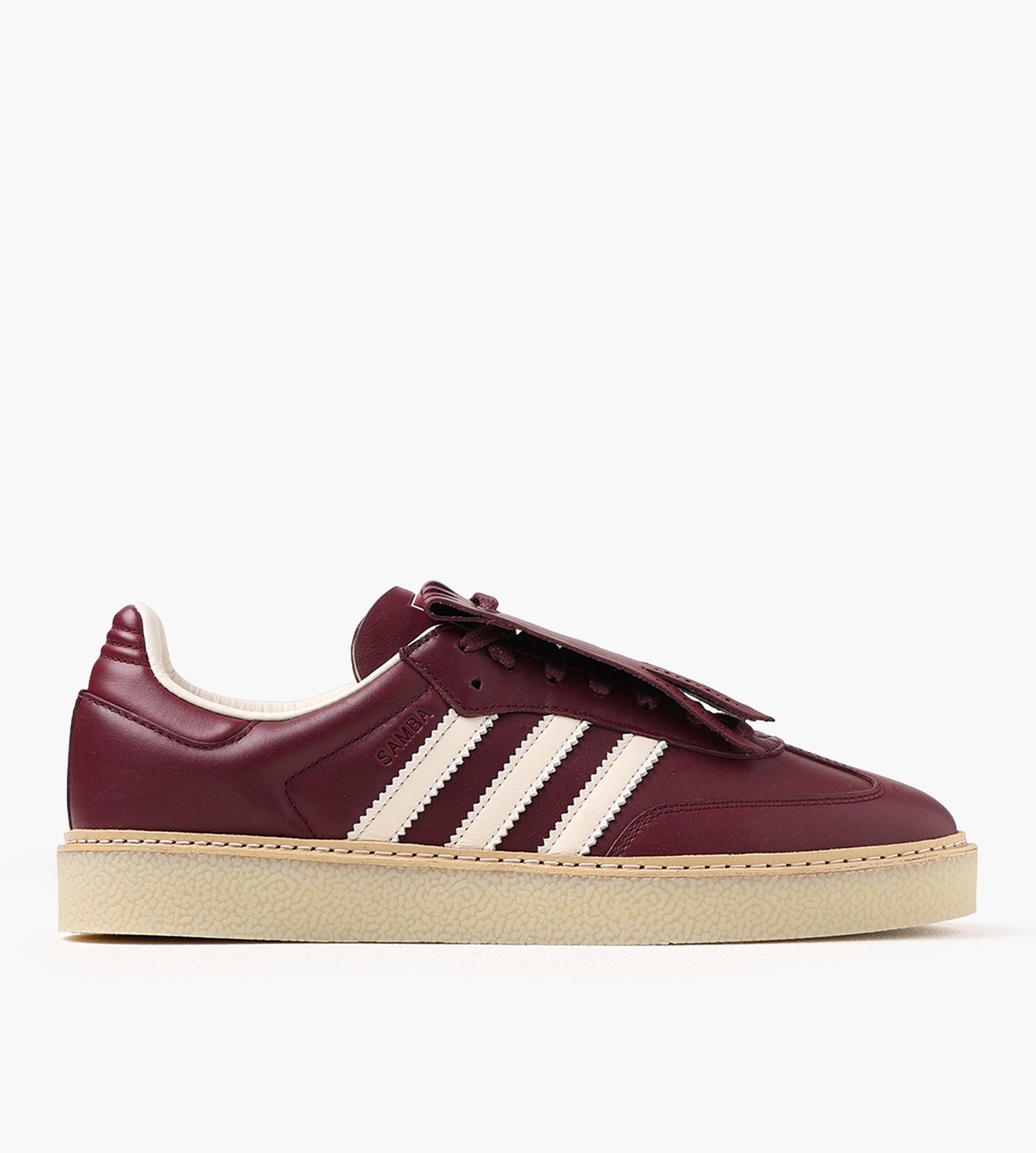 Adidas Samba Lux Maroon Owhite Nobmar