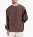 Carhartt WIP Loose Pocket Longsleeve Tobacco