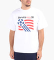Service Area USA 94 T-Shirt White