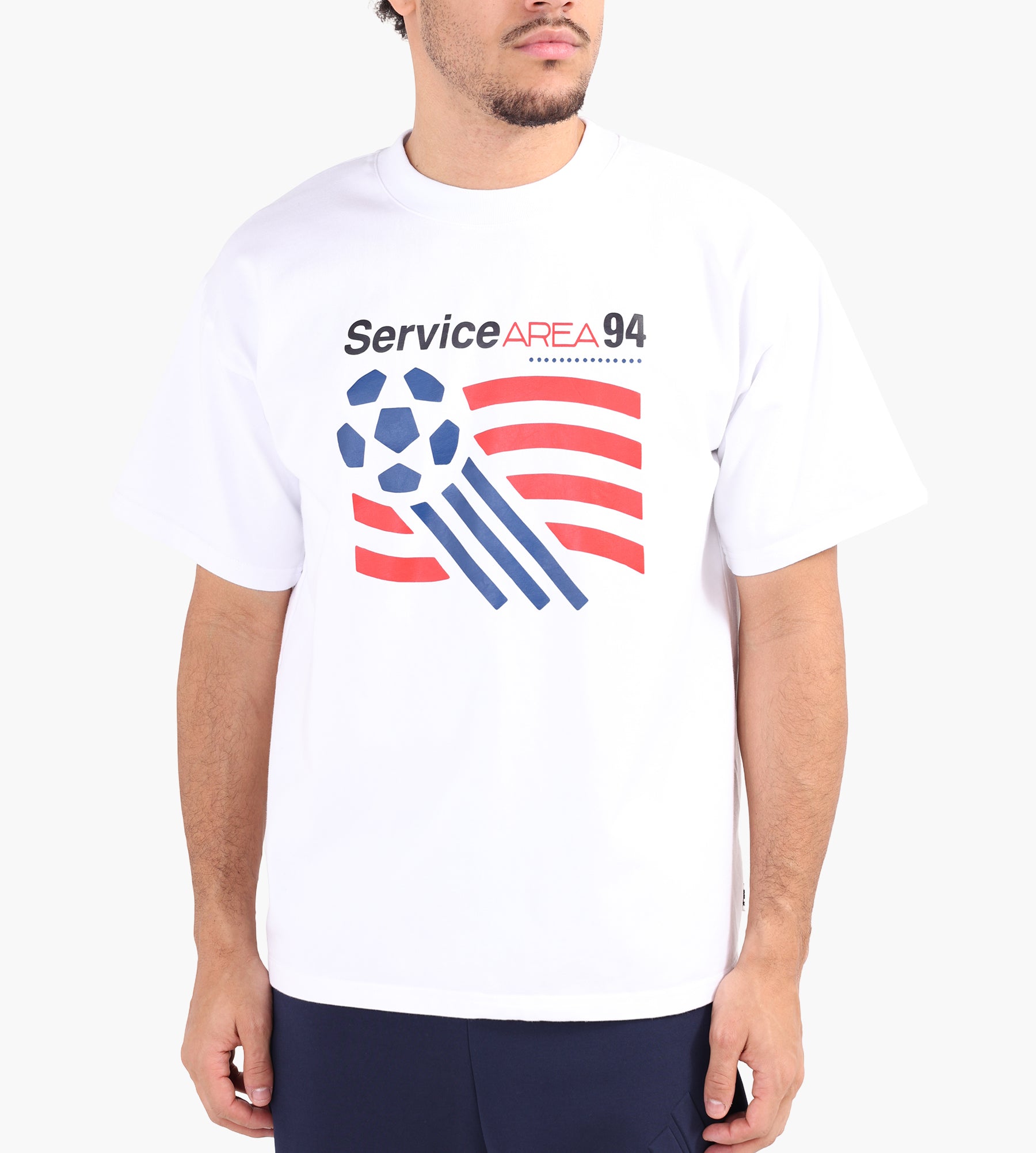 Service Area USA 94 T-Shirt White