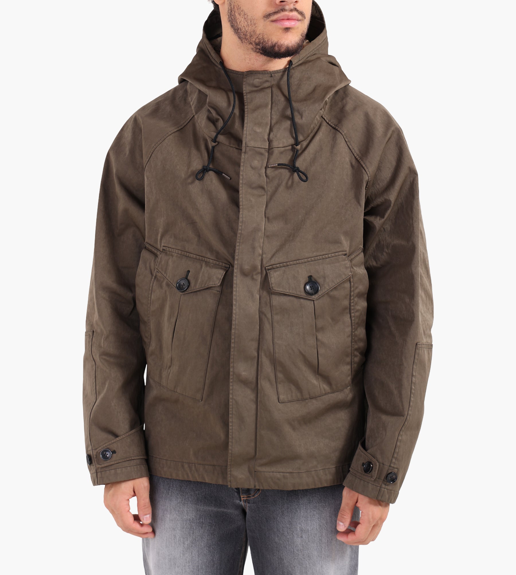 Ten-C Tempest Anorak Verde Lucertola
