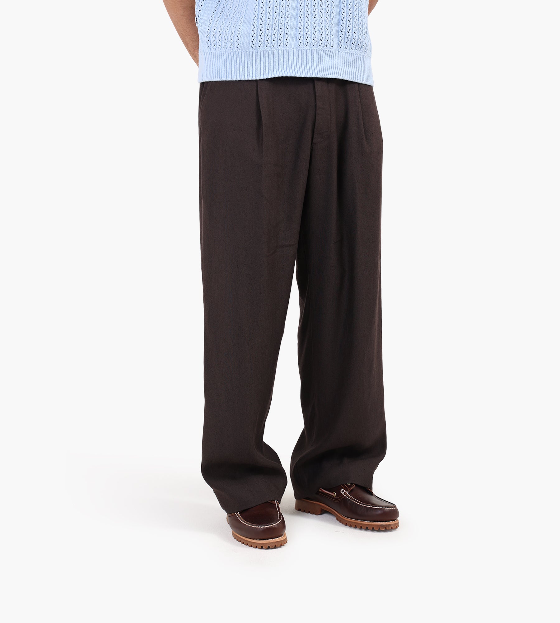 NN.07 Kay Trousers 1808 Deep Truffle