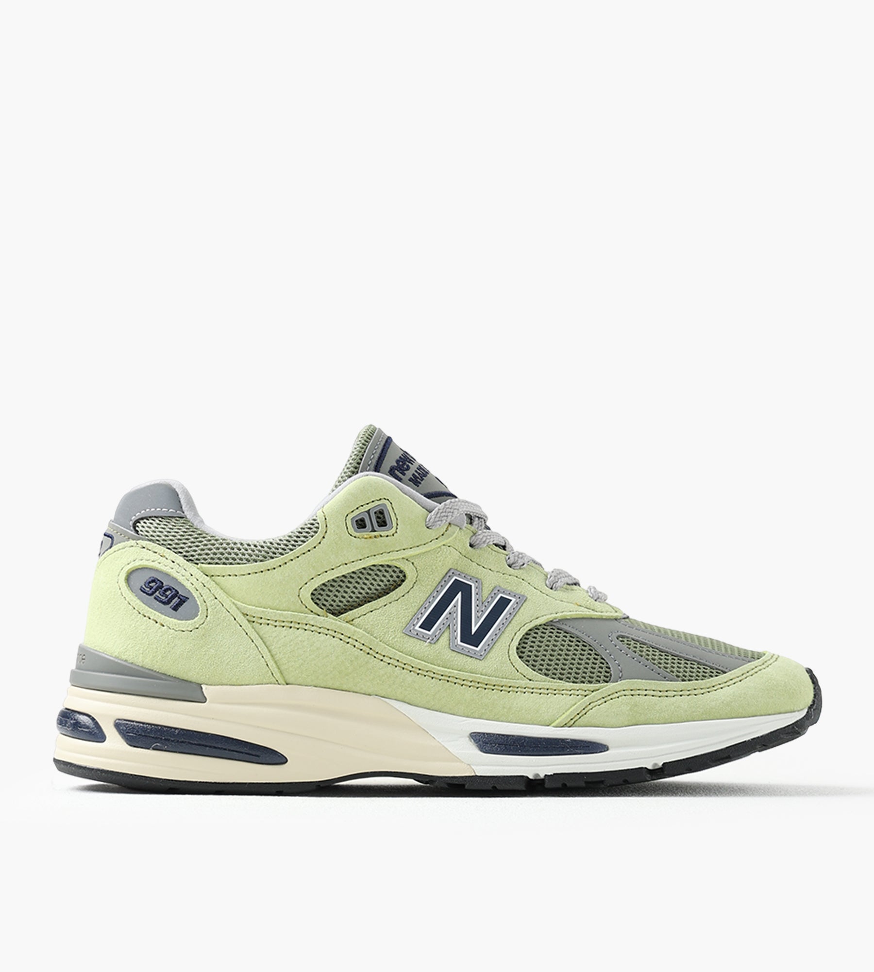 New Balance Made in UK U991WG2 Green Banana