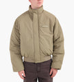 Bram's Fruit Emblem Patch Padded Jacket Green