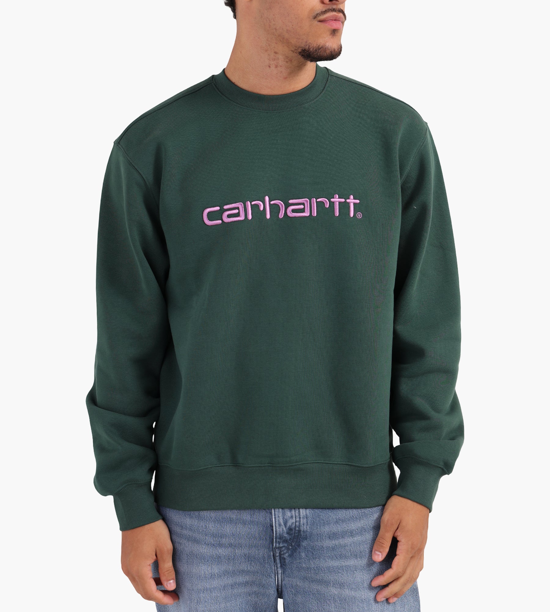 Carhartt WIP Carhartt Sweater Sycamore Tree Phlox