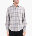 Café-Mountain Heritage Shirt Ecru Slub Check