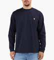 Carhartt WIP Chase Longsleeve Dark Navy Gold
