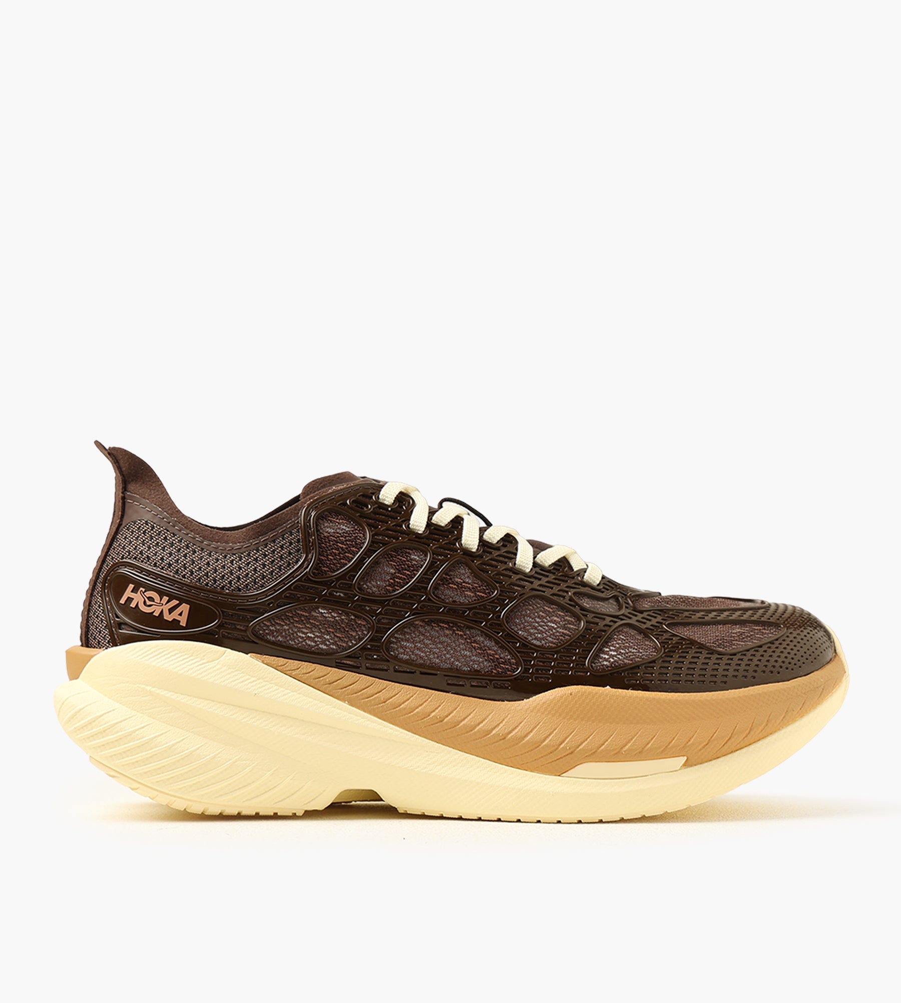 Hoka U Mach X Caged Walnut Maple