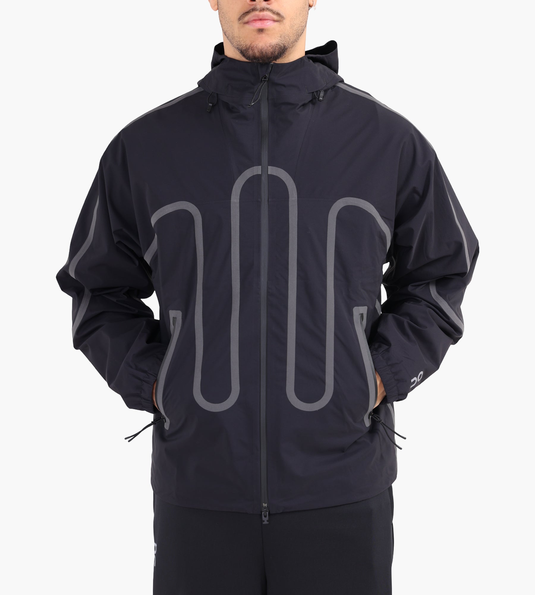 On Waterproof Jacket IKON 1 U Black