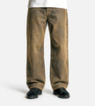 Daily Paper Velvet Shield Oversized Jeans Brown