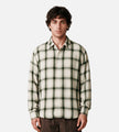 Corridor Shadow Check Long Sleeve Shirt Green