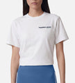 Sporty & Rich Bold Health T-Shirt White Navy Kelly