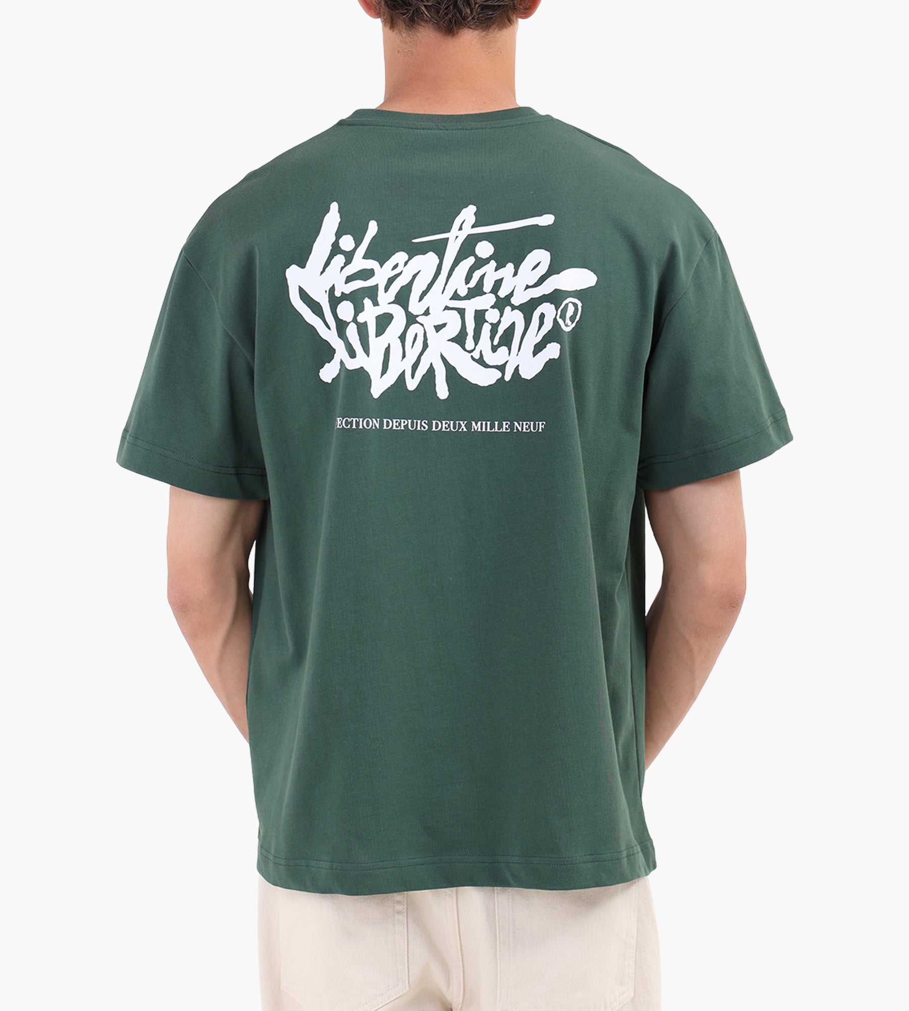 Libertine-Libertine Broke Era Logo 3697 Tee Garden Topiary